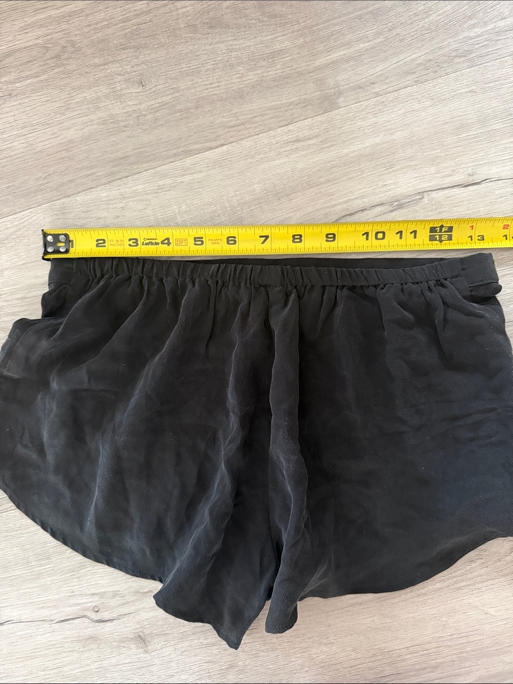 Silk Ruffle Shorts - Picture 6 of 6